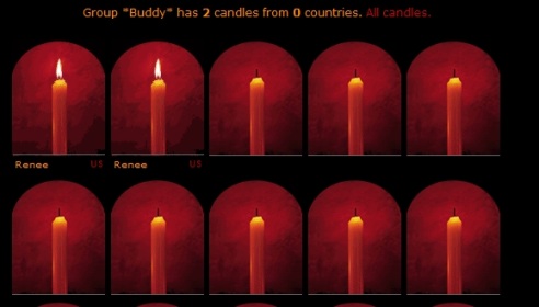 Click an unlit candle
